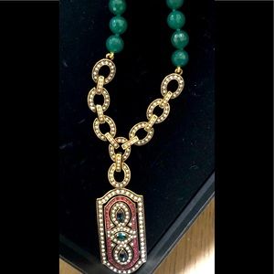 Heidi Daus deco necklace.